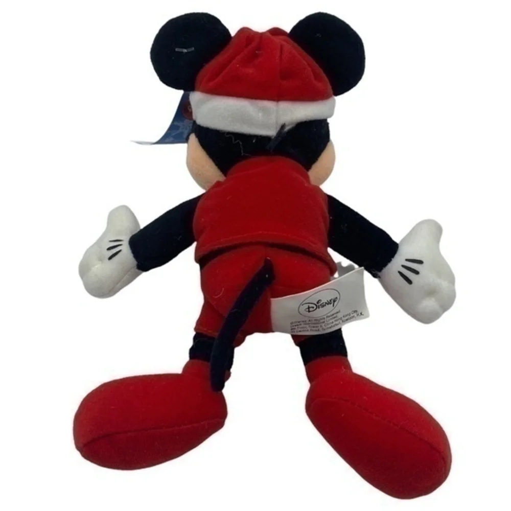 Disney Mickey Mouse Christmas Plush Stuff Animal